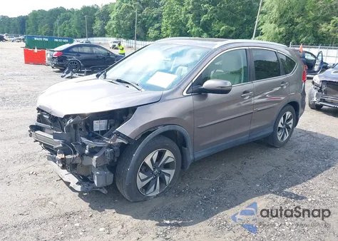2015 Honda Cr-V Touring from USA, damaged, VIN 5J6RM4H9XFL061573